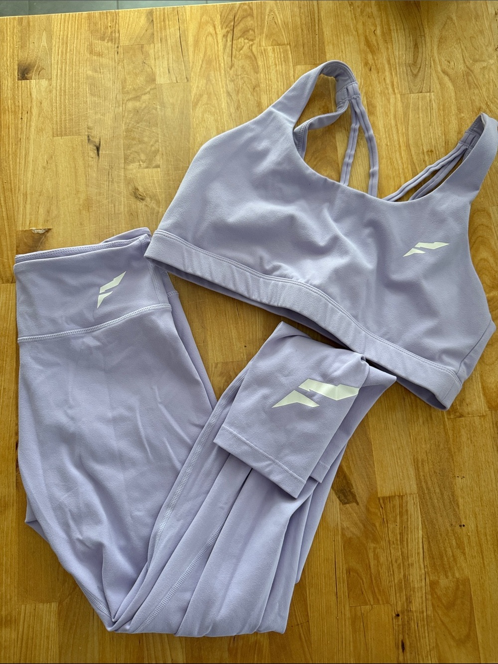 flag nor fail Digital Haze cross cross essential Sports Bra and Leggings Set